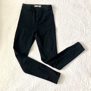 Topshop Moto Joni Jeans in Black